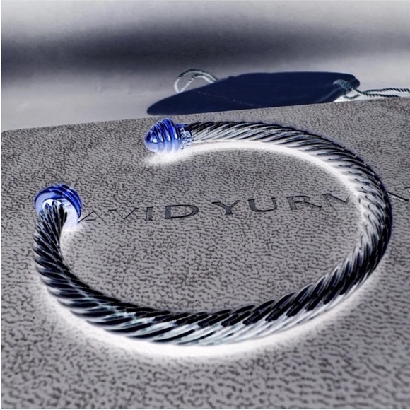 David Yurman Jewelry - David Yurman Silver Cable Bracelet Rotateing Cuff